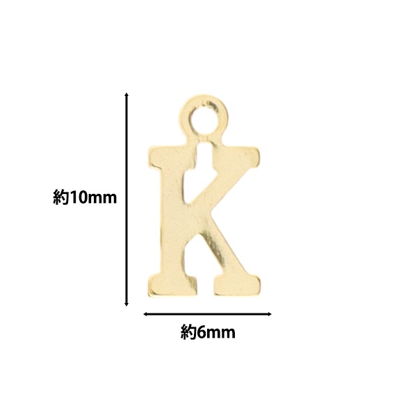 KAO　18金製 Aアルファベットチャーム 3g 18金製 Aアルファベットチャーム 3g