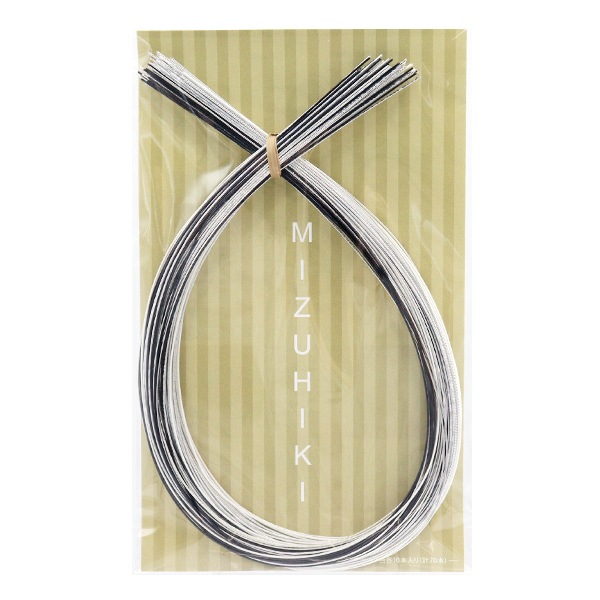 水引 『水引カラーアソート 70本セット 60cm シルバー PHC-100-2