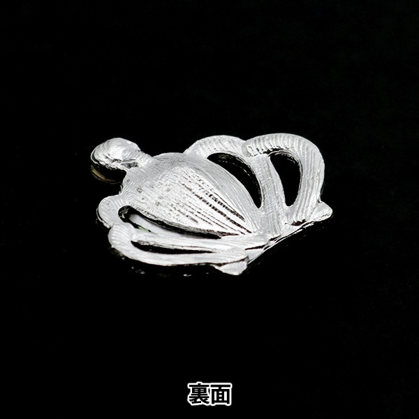 手芸パーツ 『ビジューセンターパーツ クラウン 1個入り 28mm×31mm No