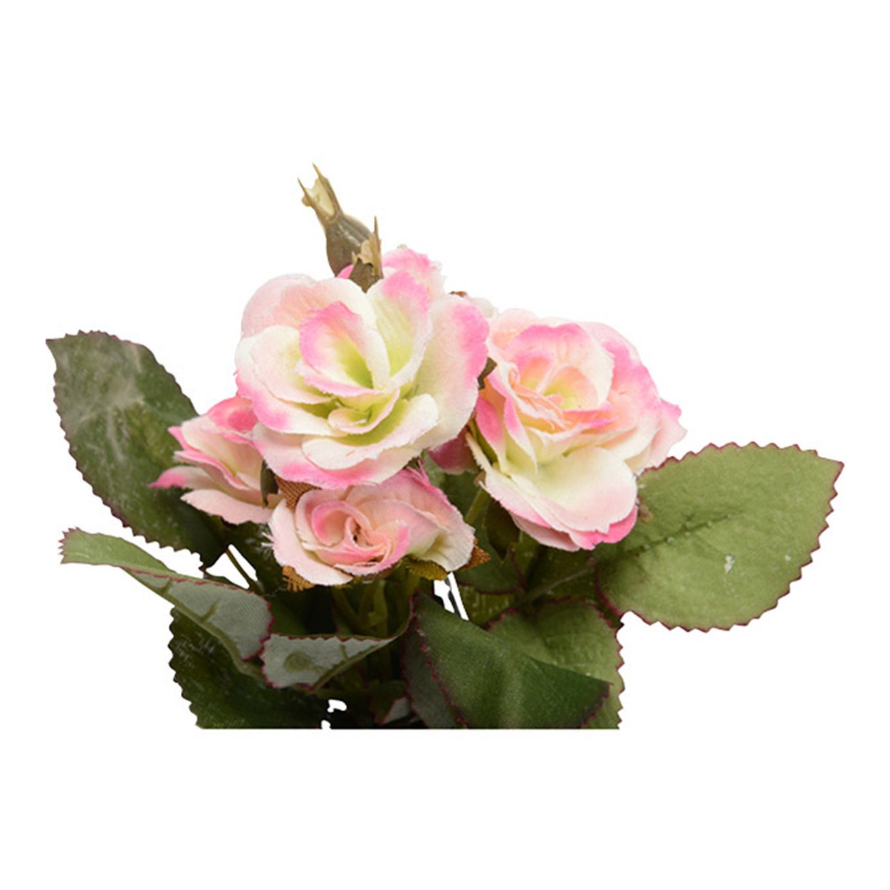 造花 シルクフラワー 『ニューミニローズピック ピンク VE-6615-PI