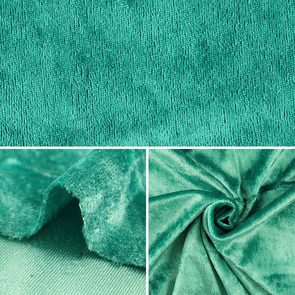 L306■shareneベロアブラック＆黄緑ゴージャスなフィギュアレオタード■L 数量5から 生地 『クラッシュベロア グリーン 緑 GD3300-169』 生地