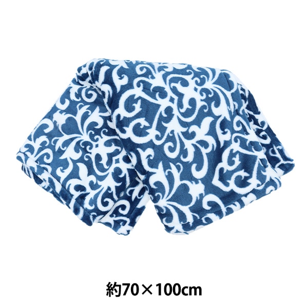 防寒具 『マイクロブランケットS 約70cm×100cm ノルディックフラワー