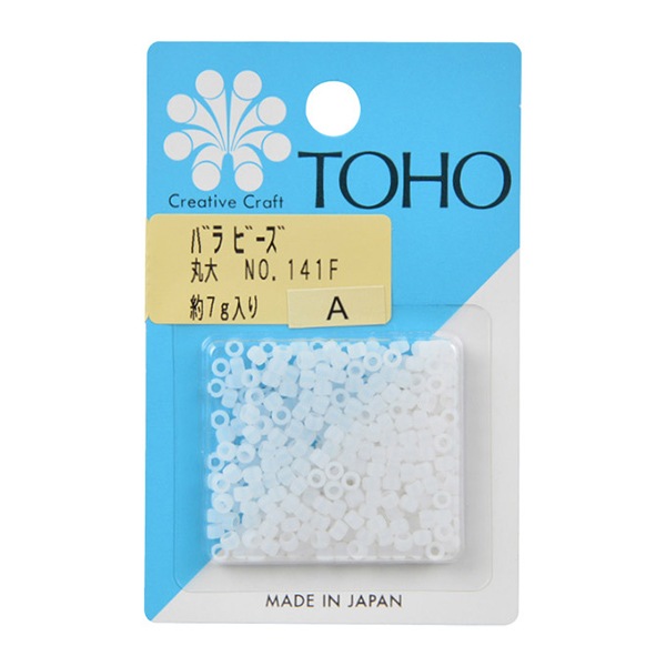 ビーズ 『バラビーズ 特大 約4mm No.1F』 TOHO BEADS トーホービーズ