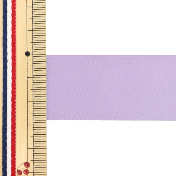 リボン 『ポリエステル両面サテンリボン 紫 28mm×3m』 服飾,リボン,一