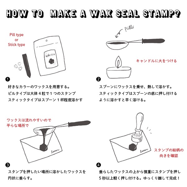 シーリング 『シーリングスタンプ用 ピルタイプワックス アクアマリン