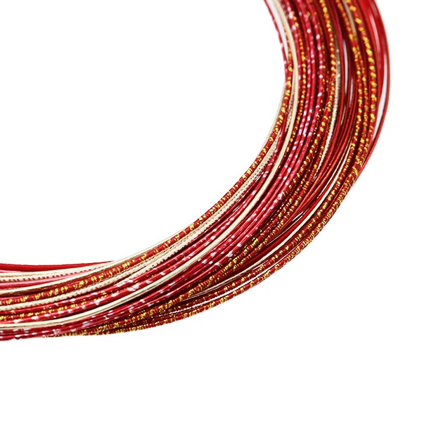 MisaBLカラー120g100本セット 水引 『水引カラーアソート 70本セット 60cm 緋色 PHC-100-2』 手芸