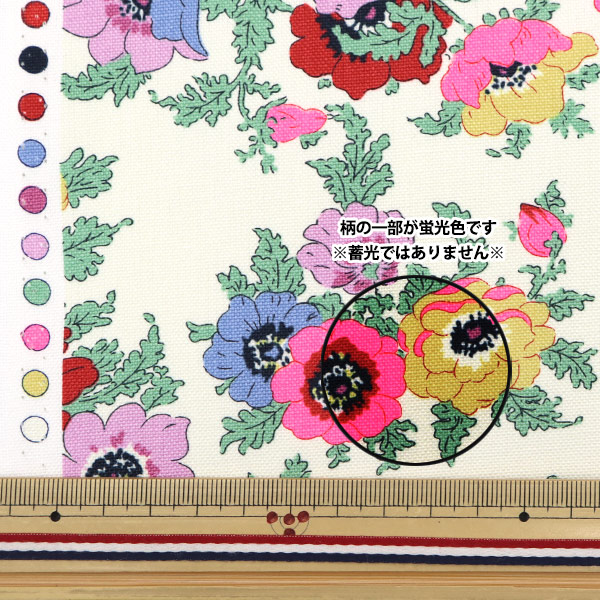 数量5から】 生地 『リバティ・ファブリックス 11号帆布 マデリン