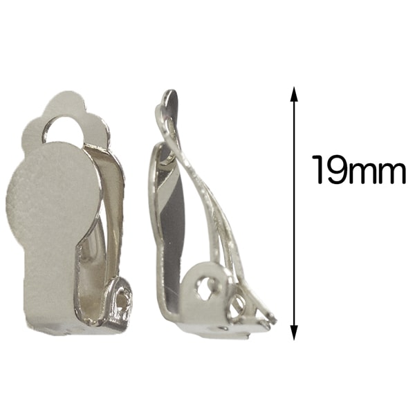 手芸金具 『板付きバネ式イヤリング9mm』 ビーズ,金具・留め具| ホビー