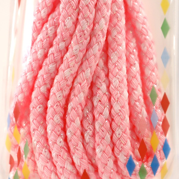 手芸ブレード 『ラメミックスコード ストロベリー RMC-04』 すべての