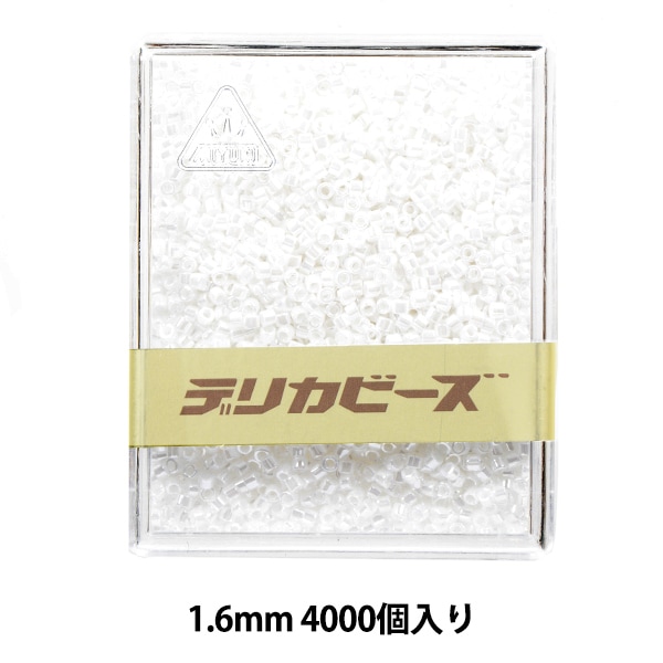 ビーズ 『デリカビーズ 11/0 DB201 20g 白ギョクラスター』 MIYUKI