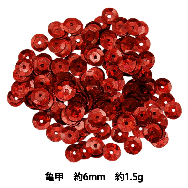 新品未使用 本鼈甲バングル 6本セット スパンコール 『スパングル 亀甲 6mm ミックス』 TOHO BEADS