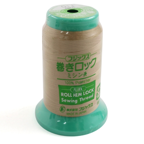 ロックミシン用ミシン糸 『巻きロック #100 1000m18番色』 Fujix