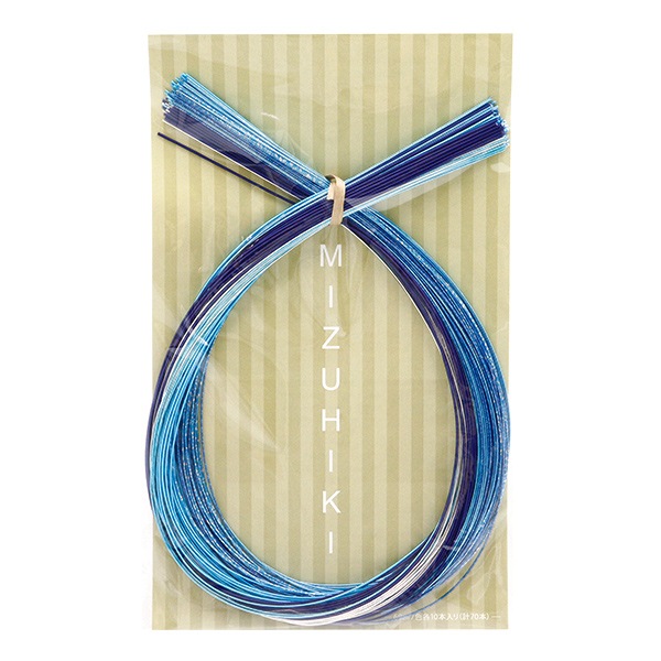 水引 『水引カラーアソート 70本セット 60cm 藍色 PHC-100-2』 手芸