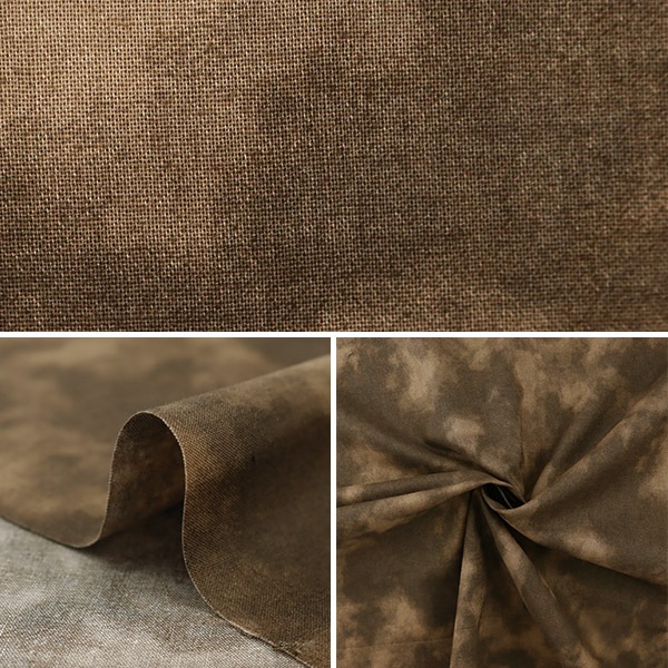 ◆最高品質和歌山染め日本生地◆こげ茶の変わり袖モダン蜘蛛の巣浴衣◆ 袷】芥子色 四季草花鳳凰地紋 一つ紋 色無地 | 大山キモノ・ちぇ