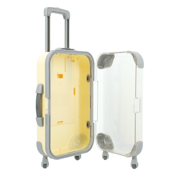 玩具 『ミニチュアスーツケース Lサイズ クリームイエロー MSC-L-CYE