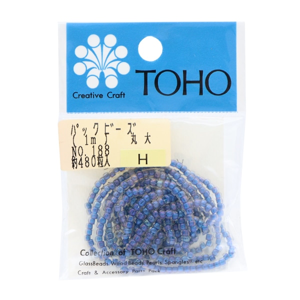 ビーズ 『パックビーズ 丸大 No.188』 TOHO BEADS トーホービーズ