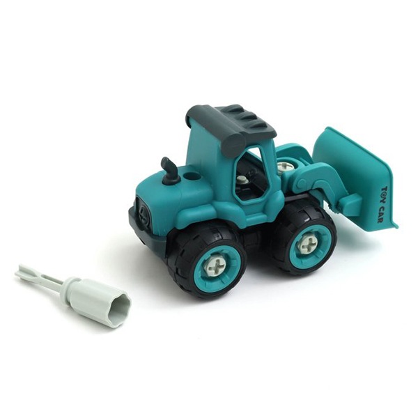 玩具 『DIY TOY CARS ブルドーザー グリーン 6941242』 生活雑貨,玩具