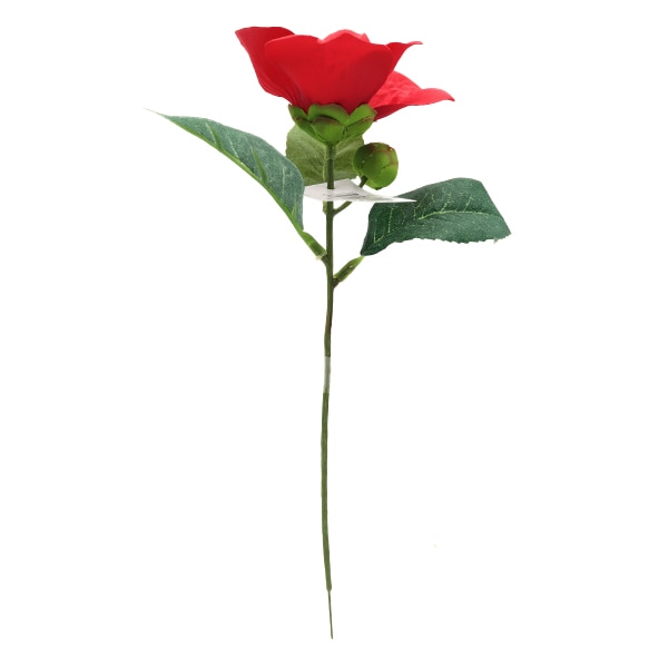 造花 シルクフラワー 『ミニ迎春ピック レッド/ゴールド V22167