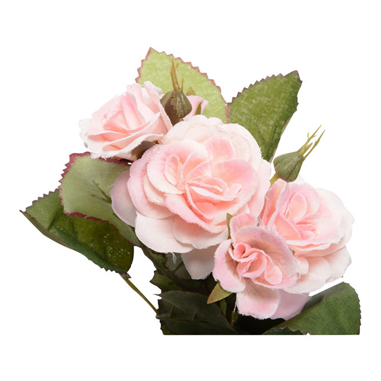 造花 シルクフラワー 『ニューミニローズピック ソフトピンク VE-6615