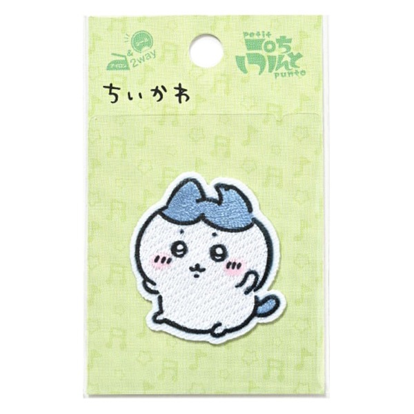 ワッペン 『ちいかわ ぷちんと シール&アイロンワッペン