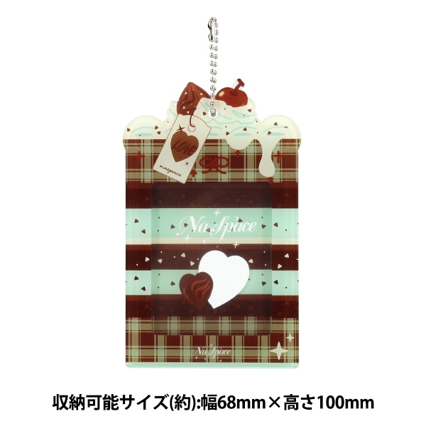 生活雑貨 『アクリルトレカケース スイーツ チョコミント YTC2503-01