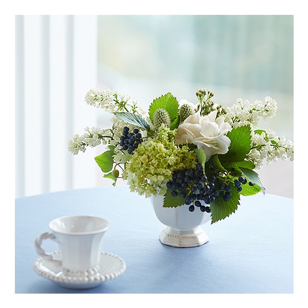 アレンジベース 『Pot Octogonal(ポット オクトゴナル) アイボリー 120