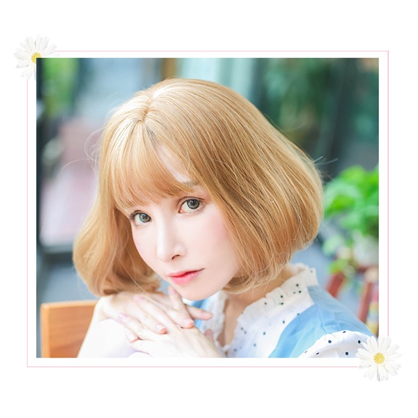 ウィッグ 『Tefure (テフリ) 大人ボブ キャラメルアッシュ DW-3066R