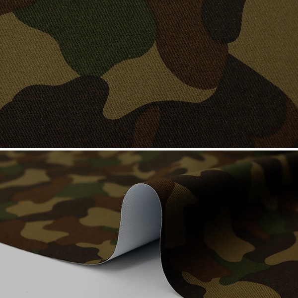 数量5から】 生地 『防蚊ラミネート加工 20ツイル 迷彩 RB-88300-2-1