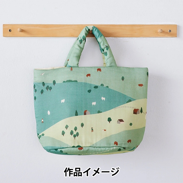 樹 数量5から】 生地 『MUDDY WORKS(マディワークス) Wガーゼ Farm