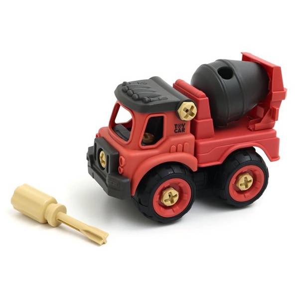 玩具 『DIY TOY CARS クレーン車 ベージュ 6941242』 生活雑貨,玩具