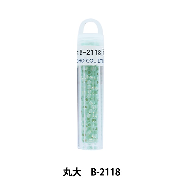 グラスビーズ 『クィーンビーズ 丸大 B-2118』 TOHO BEADS トーホー