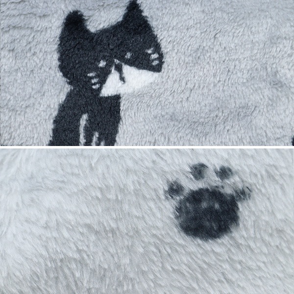 ブランケット ソリッドアニマル柄 約152cm × 約177cm Aqua VIBGYOR ブランケット 「 somni / ソニ 」 アニマル柄