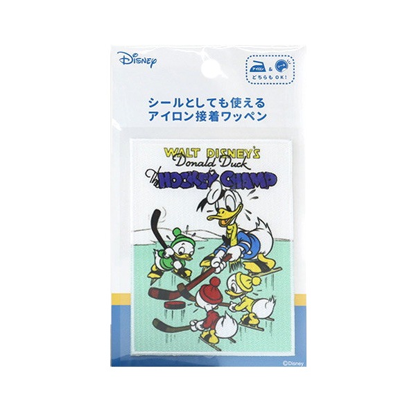 ワッペン 『ディズニーワッペン ドナルドダック YD-W-10』 KOKKA