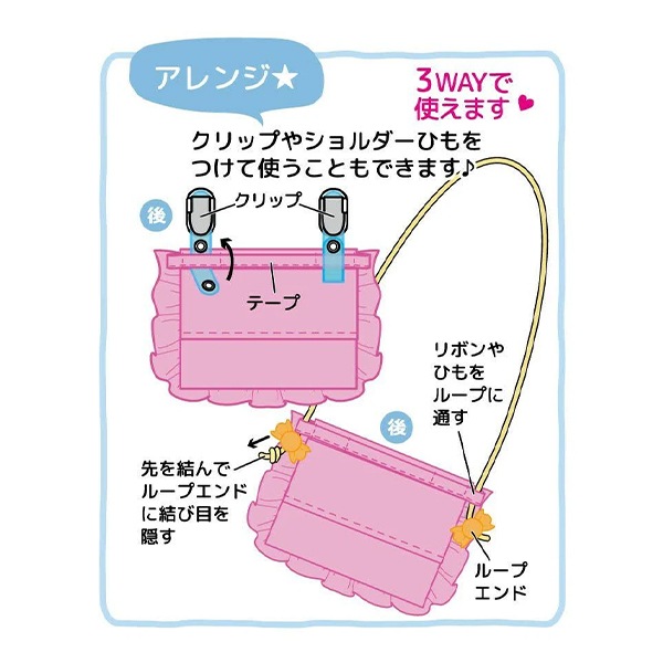 洋裁キット 『ゆめかわマスクケースキット マーメイドプレシャス