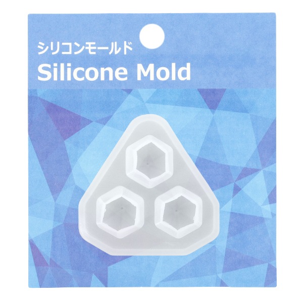 レジンモールド 『シリコンモールド ダイヤモンド 小 MO-52』 ビーズ