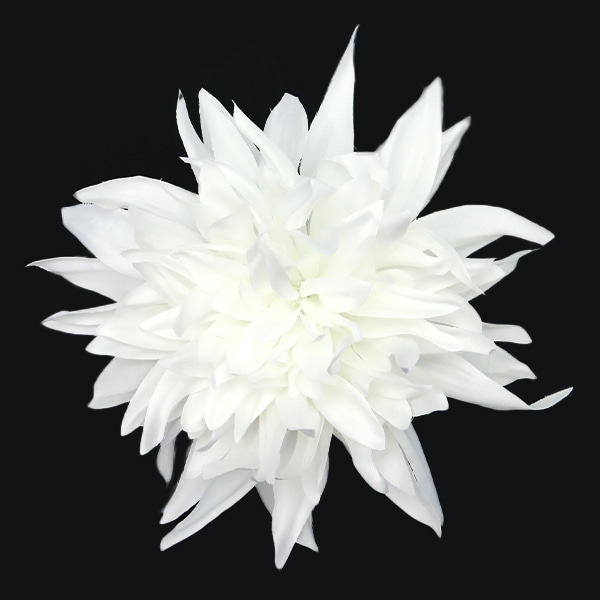 造花 シルクフラワー 『ダリアピック ホワイト VE4210』 フラワー