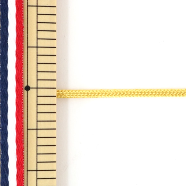 数量5から】 手芸ひも 『H-1100-1mm‐7 コード からし色』 Elite