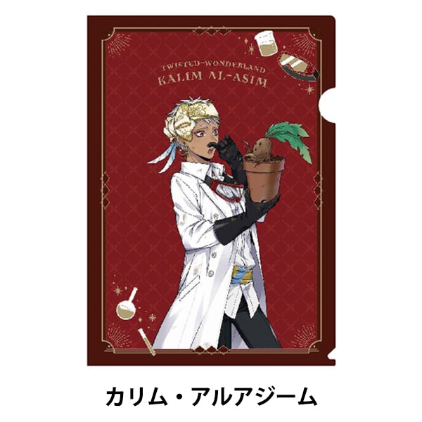 文具 『ディズニー ツイステッドワンダーランド クリアファイル 実験着