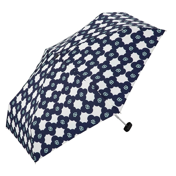 雨具 『折りたたみ傘 カメリアmini 50cm ネイビー 436-155』 wpc
