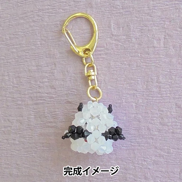 小梅 手染めビーズ　ハロウィンビーズ　ハロウィンチャーム キュートなハロウィンおばけ!👻🍭Part 2 作り方🎃テグス編み