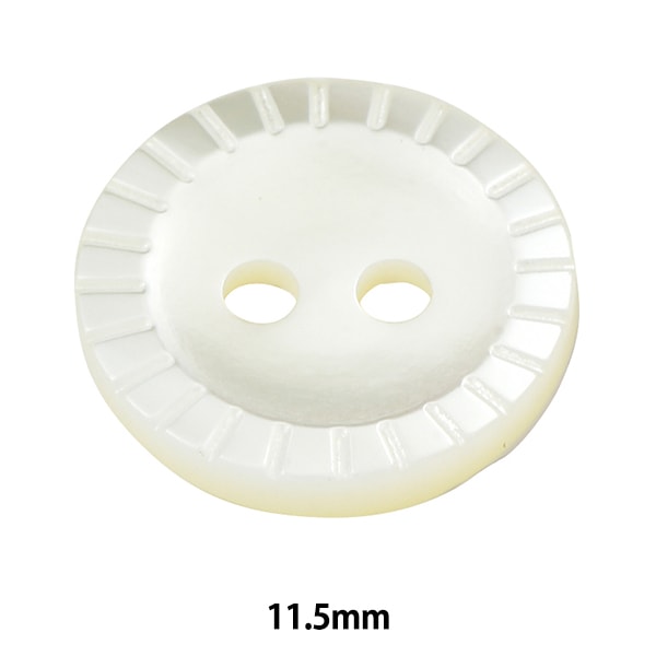 ボタン 『シェルボタン 四つ穴 11.5mm ST17』 服飾,ボタン・バックル