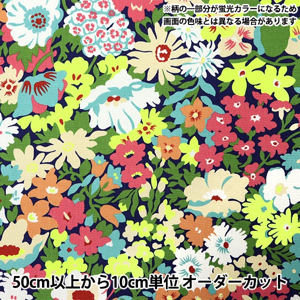 生地柄 数量5から】 生地 『リバティ・ファブリックス 11号帆布 ロード