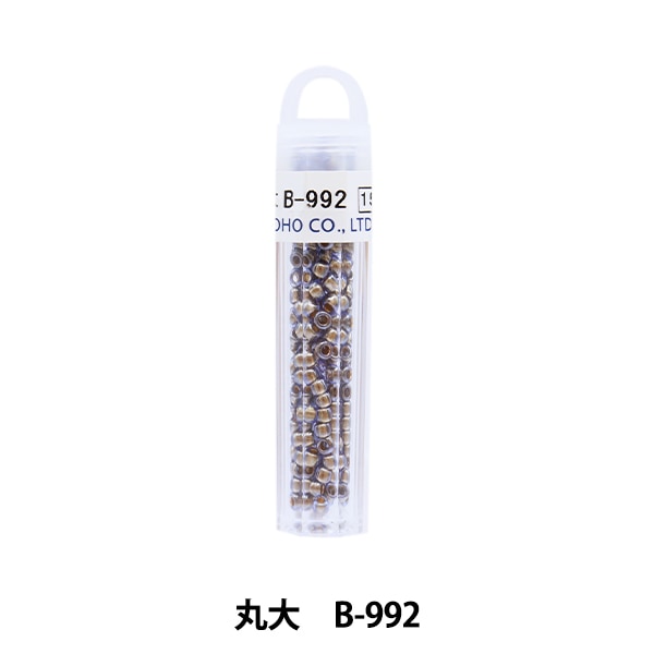 トーホービーズ　グラスビーズ　テーブルセンター グラスビーズ 『クィーンビーズ 丸大 B-989』 TOHO BEADS トーホー