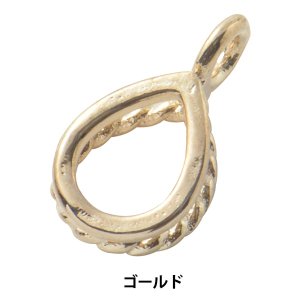ビーズセール】 手芸金具 『ジュエリークリップ ドロップ シルバー