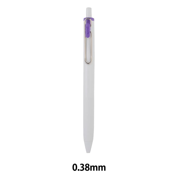 ボールペン 『ユニボールワン 0.38mm UMNS38.68 ベビーピンク』 uni