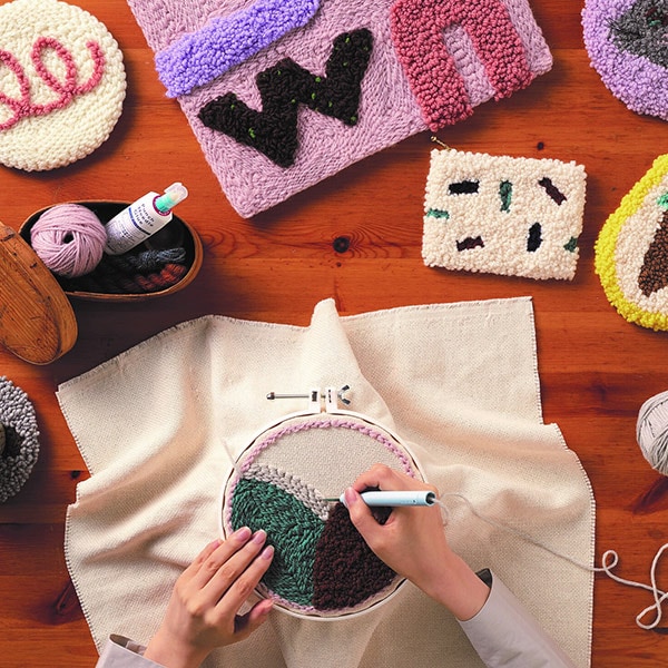 刺しゅう布 パンチニードル用ファブリック 100 110cm 57 768 Clover クロバー クロバー 刺繍 ホビー材料の通販 ユザワヤ公式ネットショップ