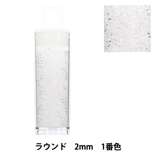 ビーズ 『プチケースビーズ ラウンド 3mm 961番色』 ビーズ,パック