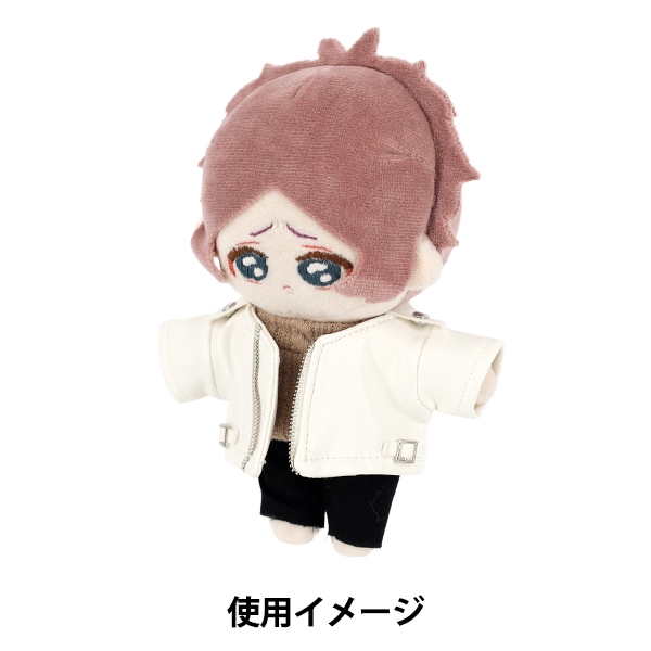ぬいぐるみ衣装 『mpa ライダースジャケット Mサイズ 白 MPA-158A-M