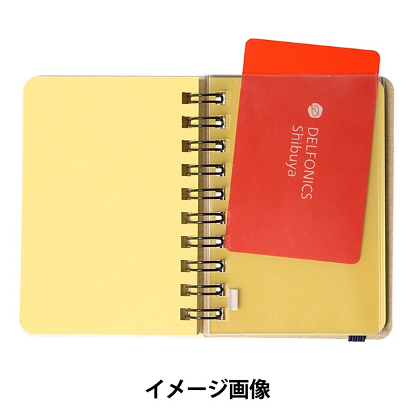 文房具 『ロルバーン ポケット付メモ ミニサイズ イエロー 500306 184