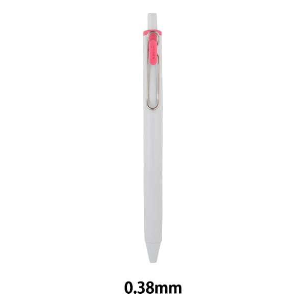 ボールペン 『ユニボールワン 0.38mm UMNS38.13 ピンク』 uni ユニ